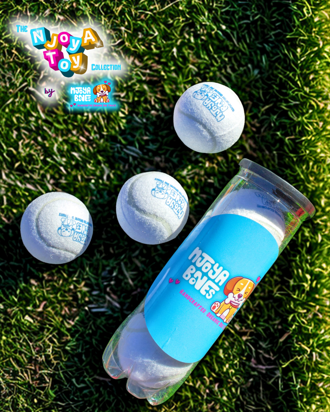 3-Pack Tennis Ball NJoyA Toy